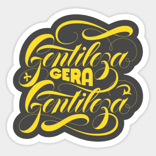 Gentileza Gera Gentileza Sticker